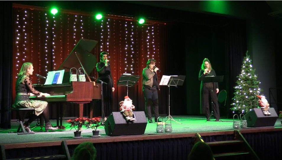Kerstconcert van The VocalS in het Vestzaktheater