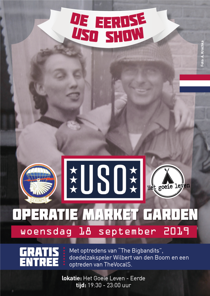 Affiche van de Eerdse USO Show 2019