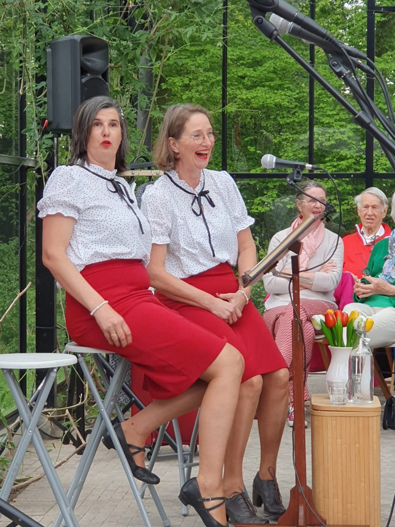 The VocalS tijdens het optreden in Oosterbeek
